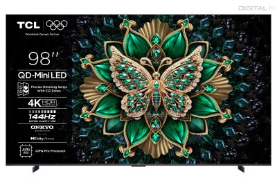 TCL 98" 98C6K QD-MiniLED 248cm 4K Google TV