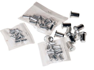 Szegecsanya készlet SC-758A szegecsanya húzóhoz (M3, M4, M5, M6), 40 darabos
