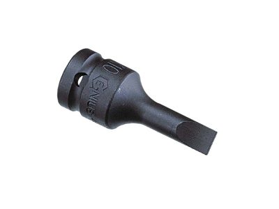Laposfejű (egyenes hornyú) légkulcsfej 10-es, 1/2"