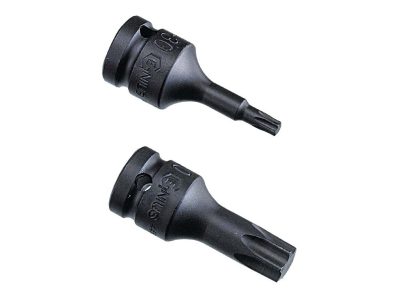 Torx (külső) légkulcsfej, T-45-ös, 76mm, 1/2"