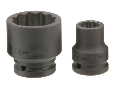 Vékonyított légkulcsfej 17-es, 12-lapos, metrikus 3/4"