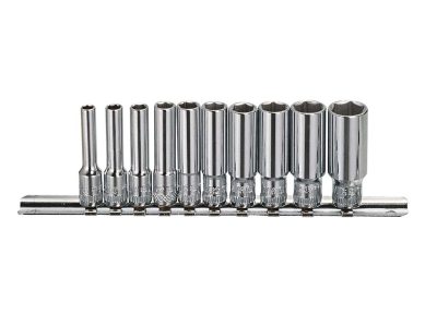 Crowafej készlet, colos, hosszú, 1/4", 10 darabos