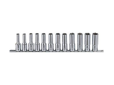 Crowafej készlet, colos, hosszú, 1/2", 12 darabos