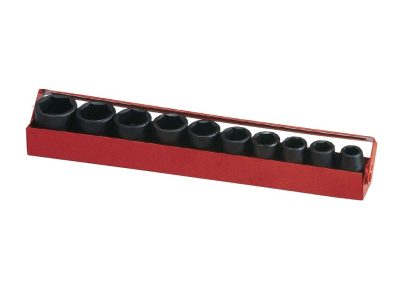 Légkulcsfej készlet, colos, 1/2", 10 darabos
