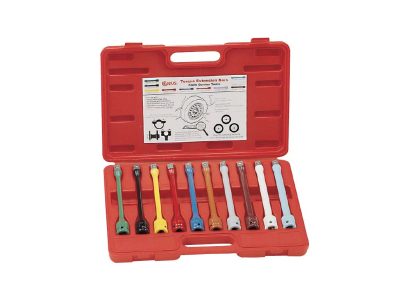 Légkulcsszár készlet, változó nyomatékú 1/2", 10 darabos