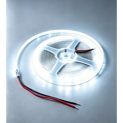 ELDLUX COB LED szalag DC:24V 400D-12w-900lm/m 6500K IP20 8mm x 5méter FreeCut