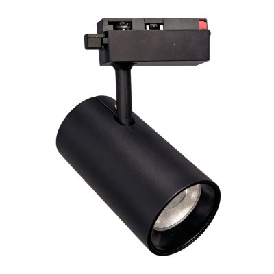 ELDLUX Egyfázisú sínre szerelhető lámpa 19W 2130lm CCT.Kap IP20 fekete D60x148x210mm