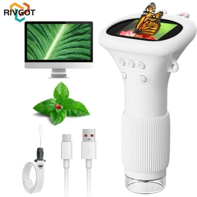 1000× Kézi Digitális Mikroszkóp – IPS Kijelző, USB Kamera
