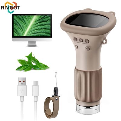 1000× Kézi Digitális Mikroszkóp – IPS Kijelző, USB Kamera