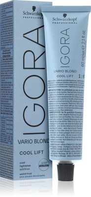 Schwarzkopf Igora Vario Blond Cool Lift hamvasító és tonizáló adalékanyag, 60 ml