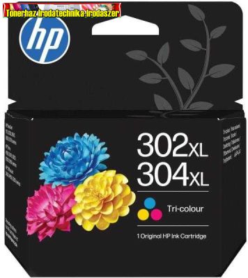 HP B7RT8AE No.302XL/No.304XL color eredeti tintapatron 300old(5%)