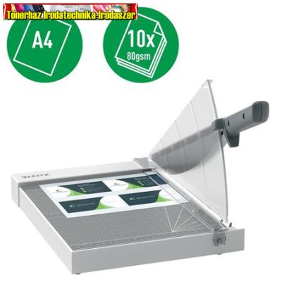  LEITZ Precision Home Office Vágógép, karos, A4, 10 lap, (90190000)