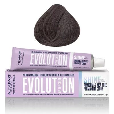Alfaparf Evolution of the Color SHINE ammóniamentes hajfesték 60 ml, 5.15