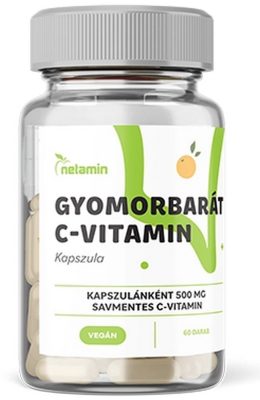 Netamin "Gyomorbarát C vitamin" 500 mg kapszula - 60 db