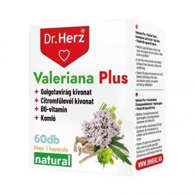 DR. Herz "Valeriana Plus" kapszula - 60 db