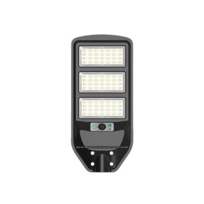UNIVERSO Solar utcai lámpa 3.2V-12AH 1800lm 6500k IP65 fekete 511x231x47mm