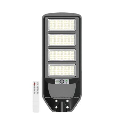 UNIVERSO Solar utcai lámpa 3.2V-15AH 2250lm 6500k IP65 fekete 622x251x47mm