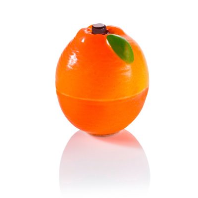 Narancs 3D bonbon csokoládéforma, 275x175 mm, polikarbonát
