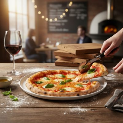 Pizzatányér, felső átm.: 32 cm, alsó átm.: 30 cm - Prémium Porcelán