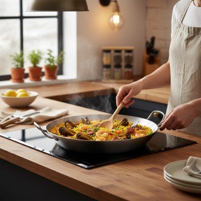 de Buyer Carbone Plus szénacél szeletsütő – 32 cm