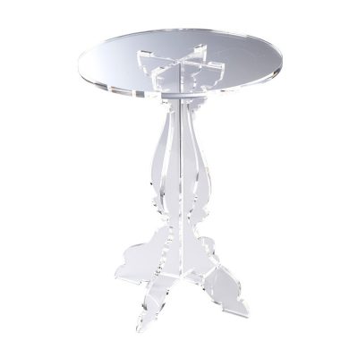 BAROQUE tortaállvány átlátszó plexi 26 cm-es átmérő 35 cm magas a Martellato-tól