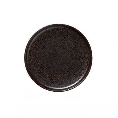 ONE METALLIC BROWN 22 cm kőporcelán kistányér
