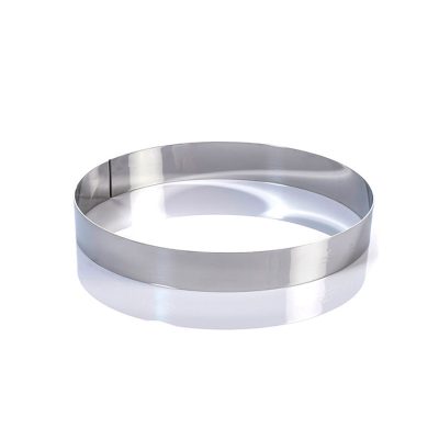 Tortakarika-sütőkeret átmérő 20 cm magasság 3,5 CM, rozsdamentes - Martellato minőség