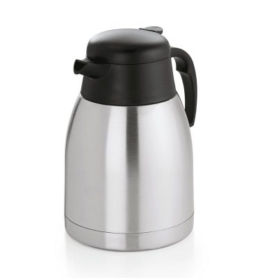 Termosz kancsó, 1 liter, 18 cm magas, rozsdamentes