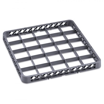 Mosogató rekesz magasító 25 csészéhez 50 - 50 - 4,5 cm, 9,2 - 9,2 - 4,5 rekesz mérettel