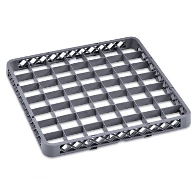 Mosogató rekesz magasító 49 pohárhoz 50x50x10 cm, 6,5x 6,5x4,5 cm rekesz mérettel