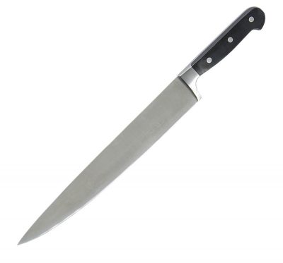 Kovácsolt konyhakés 20 cm penge