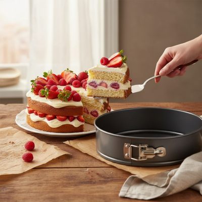 de Buyer tapadásmentes csatos tortaforma – 28 × 6,7 cm