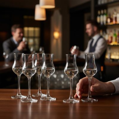 Grappa pálinkás pohár, 95 ml, üveg, 6 db-os csomag - Pasabahce minőség