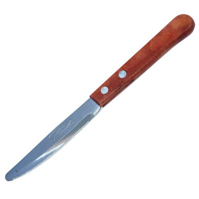 Fanyelű kés 9,5 cm penge, 6 db-os csomag