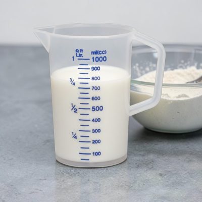 Mérőkancsó, 1 l, kék skála, polipropilén - Német minőség