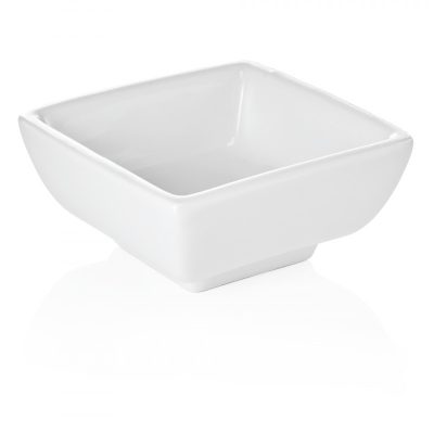 Kínáló, mini, 8x8x4 cm, 100 ml, porcelán, 6 db-os csomag