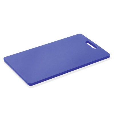 Kék műanyag vágódeszka 40x25x1,2 cm, HACCP halakhoz és tengeri herkentyűkhöz