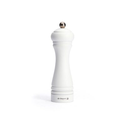 Fűszerőrlő, matt fehér, 18 cm, Java, de Buyer
