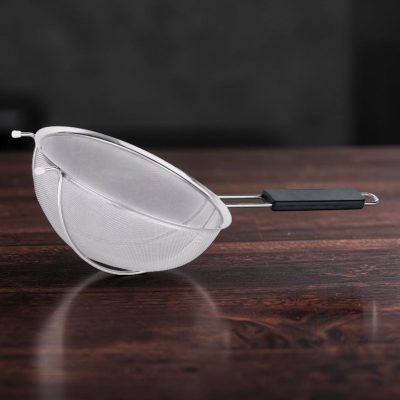 Szűrő 30 cm, 1,0 mm szövet, nyélhossz.: 29 cm, rozsdamentes