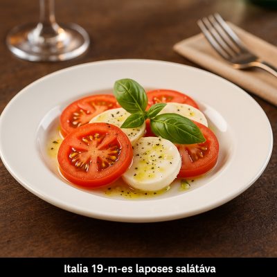 Italia lapostányér 19 cm, porcelán, 6 db-os csomag - Német minőség