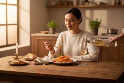 Kaszub Spagetti Tányér – 30 cm, 750 ml, Porcelán, 6 db-os csomag – Elegancia és Praktikum az Étkezőasztalon