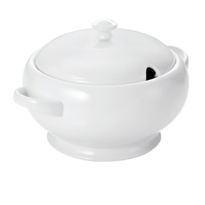 Levestál fedővel 2,5 l, porcelán - Német minőség