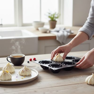 Fekete COCO Gn 1/3-os Szilikon Sütőforma – Praktikus és Stílusos