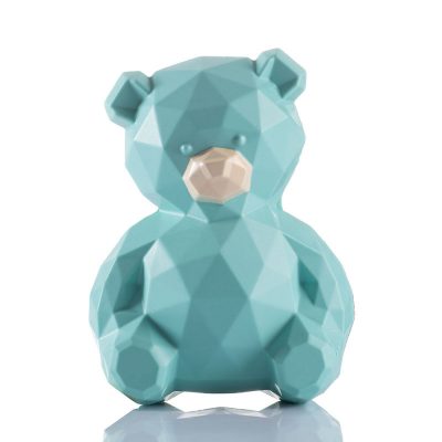 Gyémánt Mackó, 3D polikarbonát csokoládé öntőforma, mágnesekkel