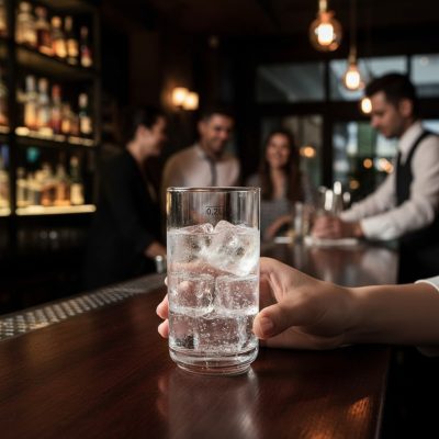 Gasztro pohár 200 ml mértékjeles, üveg, 12 db-os csomag