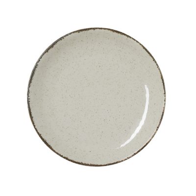 Smilla Sand lapostányér, 17 cm, porcelán, 6 db-os csomag - Német Prémium porcelán