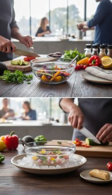Arcoroc Empilable üveg salátástál 12 cm – 385 ml