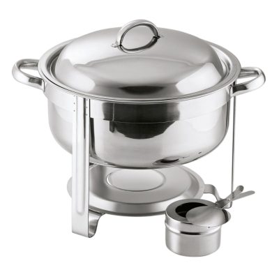 Chafing kerek, 7,5 l, rozsdamentes - Német minőség