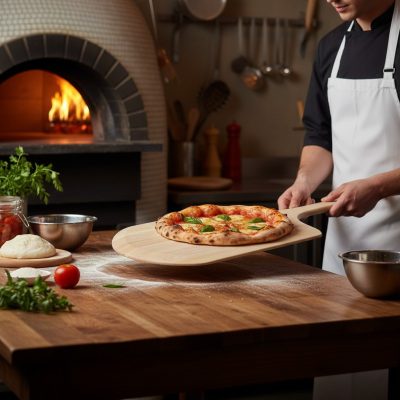 Fa Pizzalapát, 105 cm, lapátfej: 40x30 cm