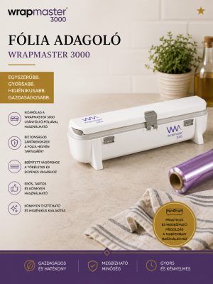 Wrapmaster 3000 professzionális fóliaadagoló 30 cm